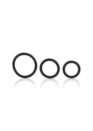 Performance masculine CalExotics Rubber Ring 3 Piece Set