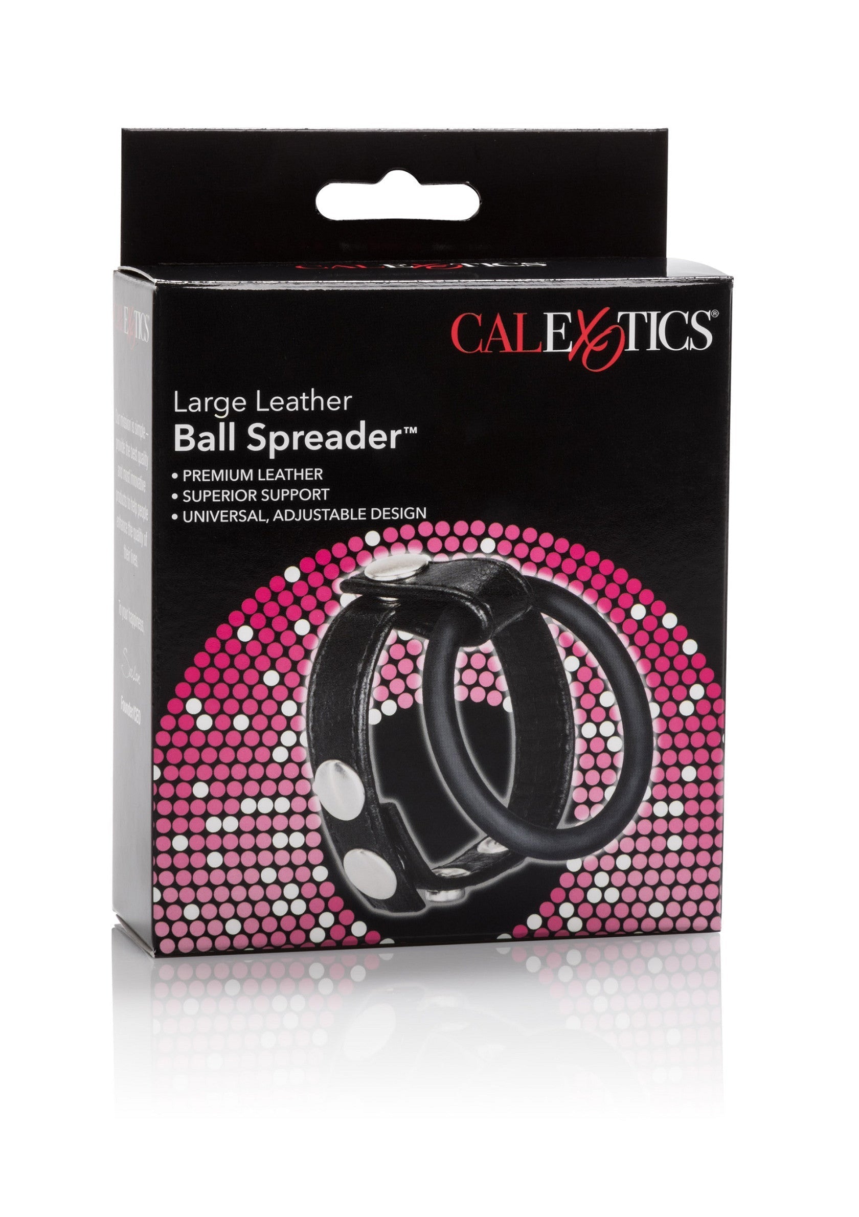 Performance masculine CalExotics Large Leather Ball Spreader