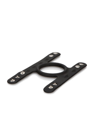 Performance masculine CalExotics Silicone Tri-Snap C & B Cage