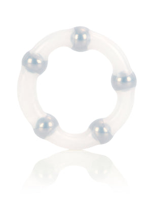 Performance masculine CalExotics Metallic Bead Ring