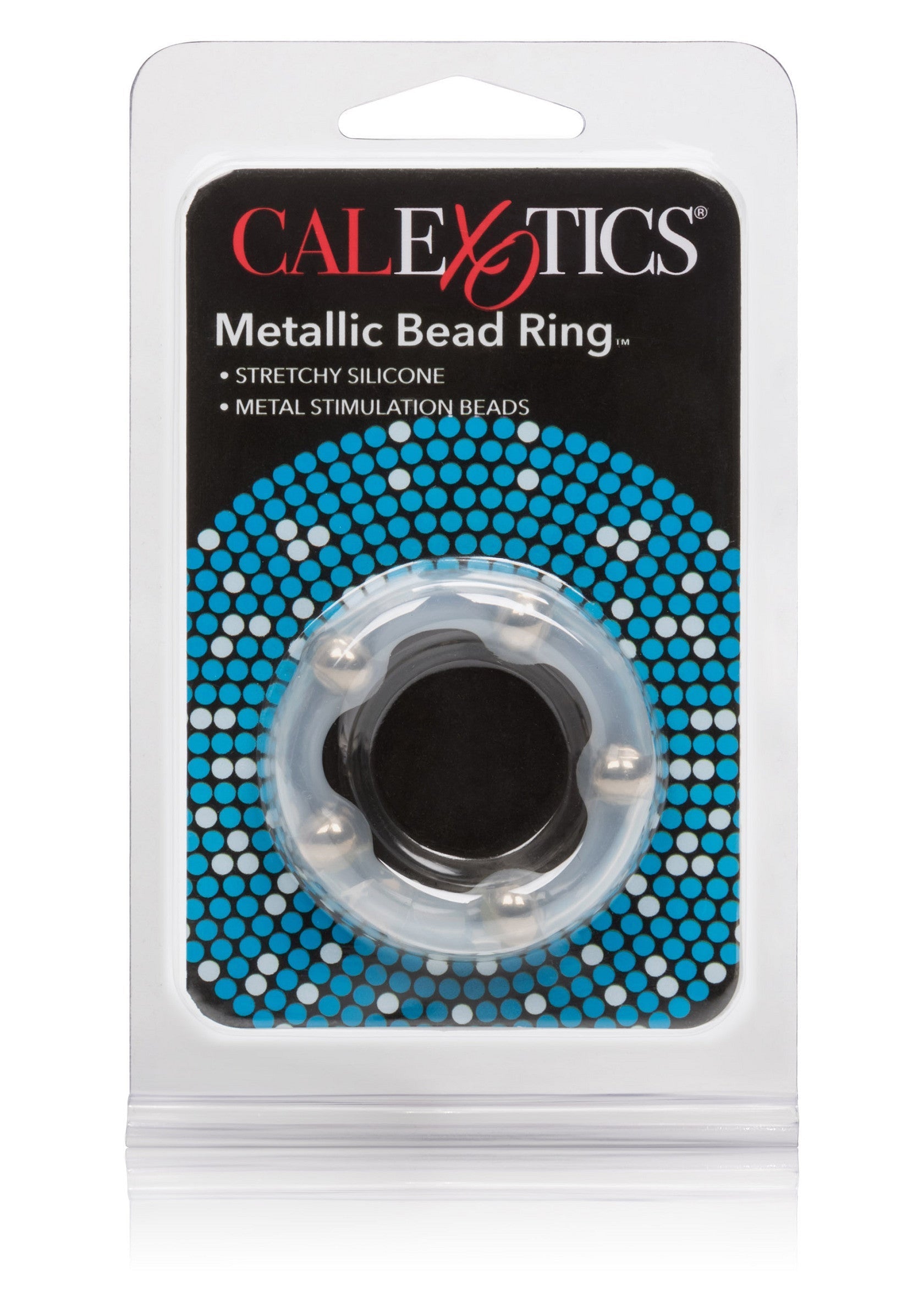 Performance masculine CalExotics Metallic Bead Ring
