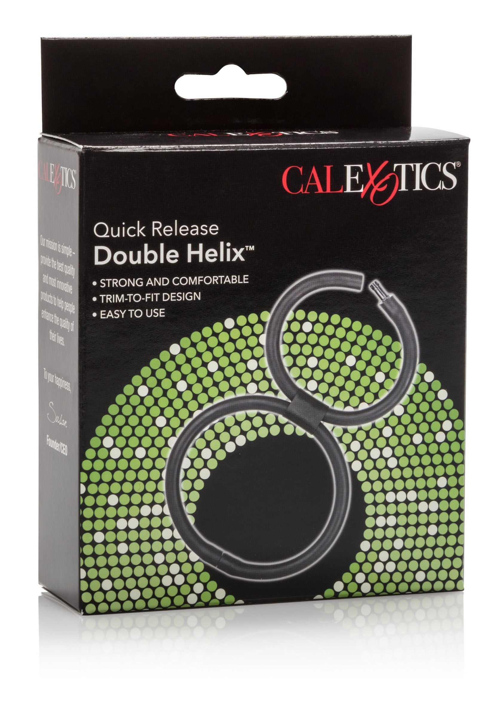 Performance masculine CalExotics Quick Release Double Helix