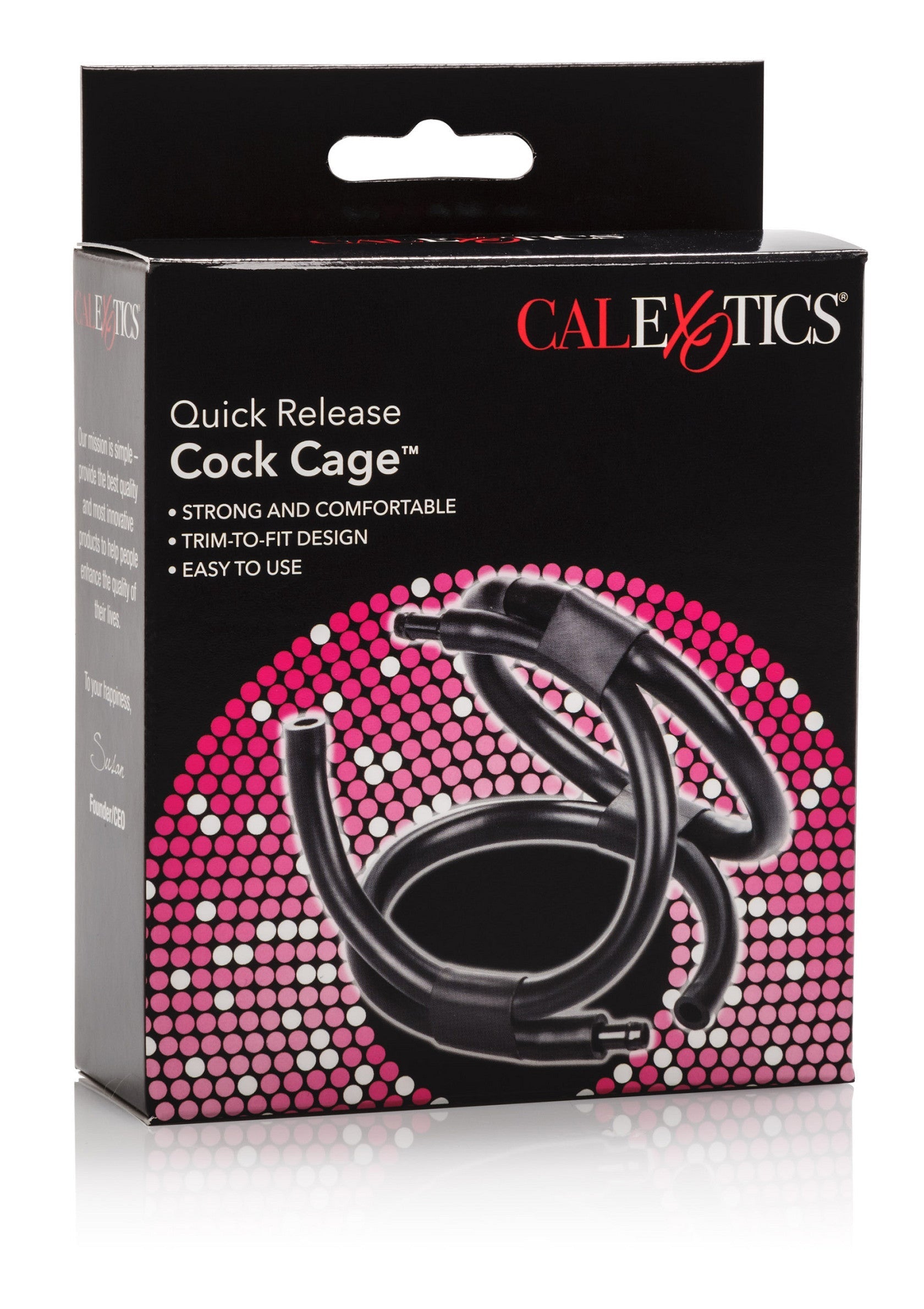 Performance masculine CalExotics Quick Release Cock Cage