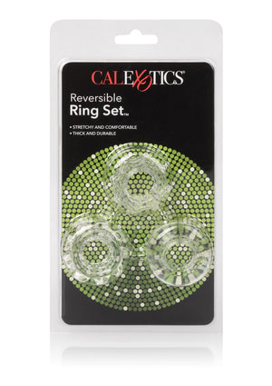 Performance masculine CalExotics Reversible Ring Set