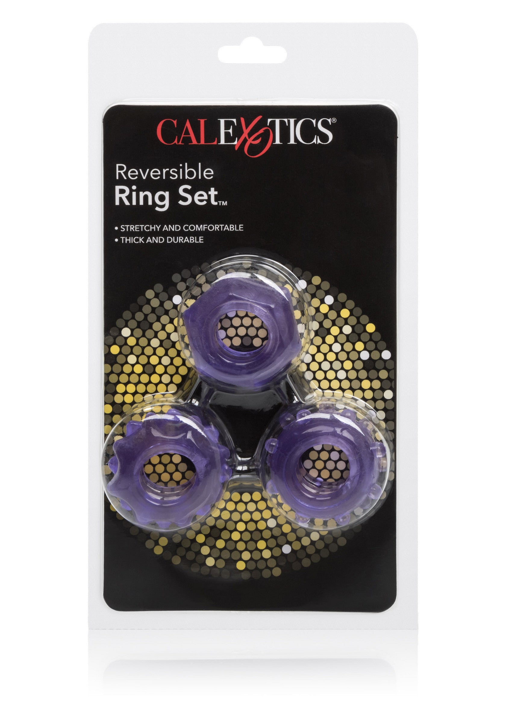 Performance masculine CalExotics Reversible Ring Set