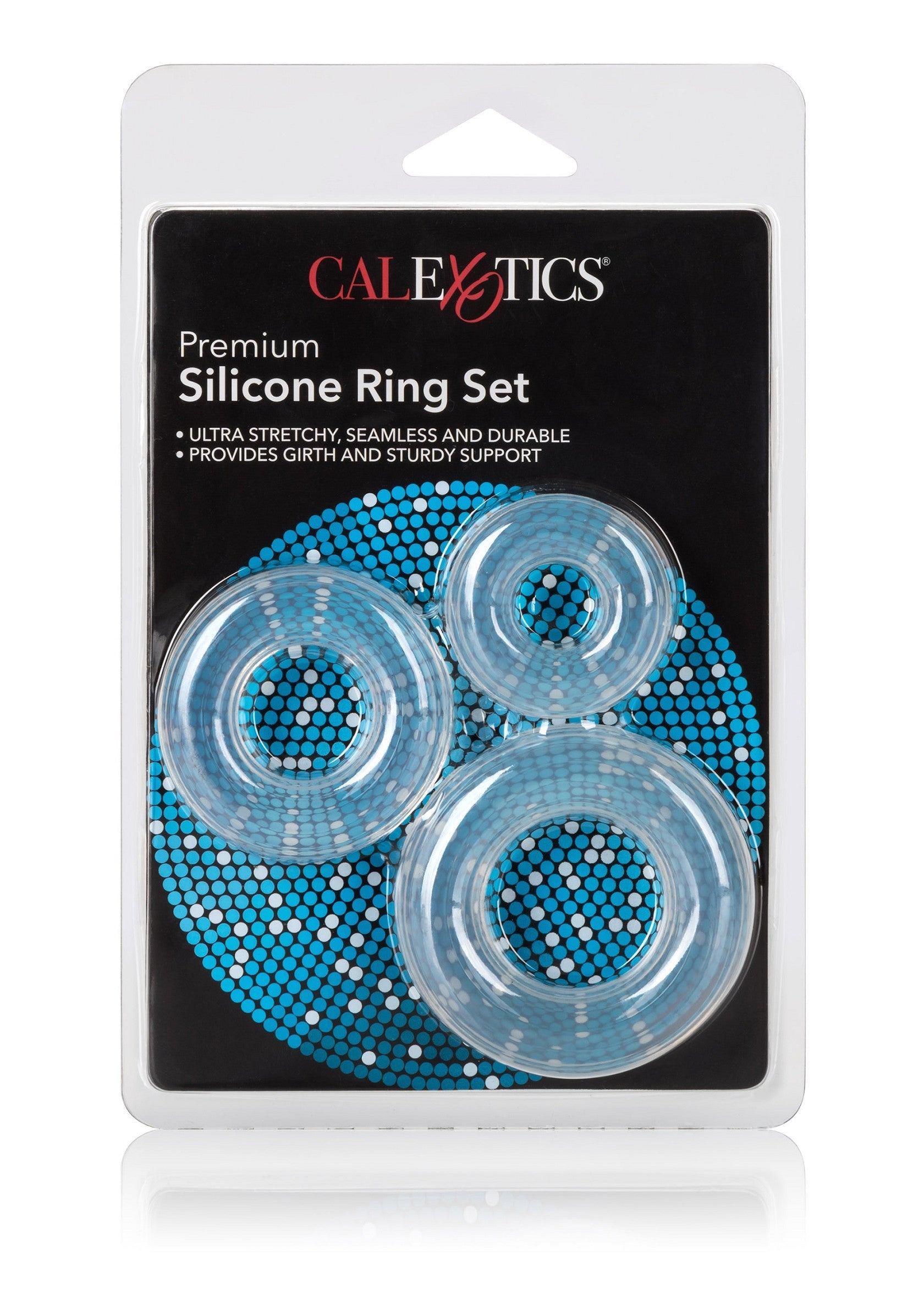 Performance masculine CalExotics Premium Silicone Ring Set