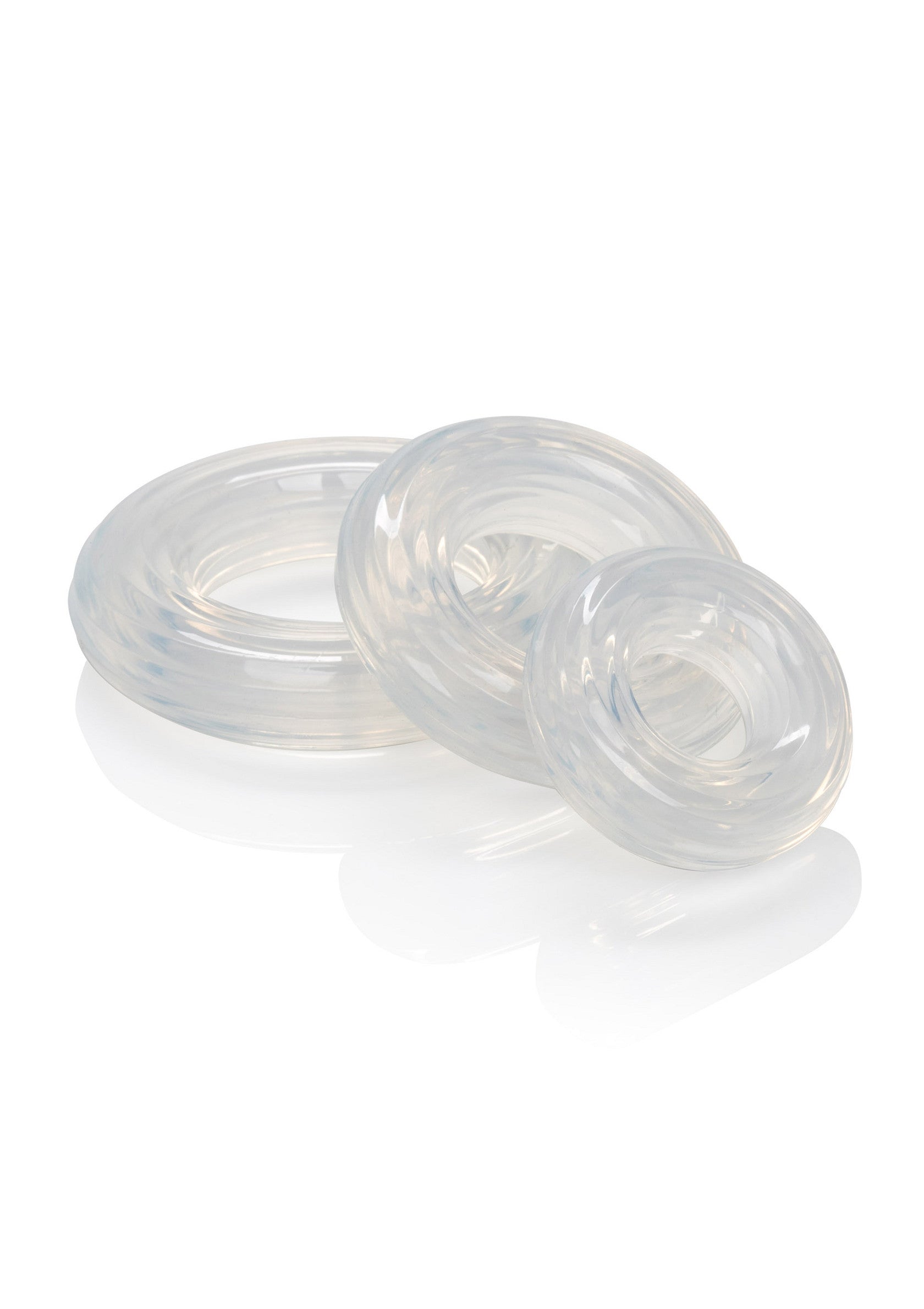 Performance masculine CalExotics Premium Silicone Ring Set