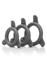 Performance masculine CalExotics Pro Series Silicone Ring Set