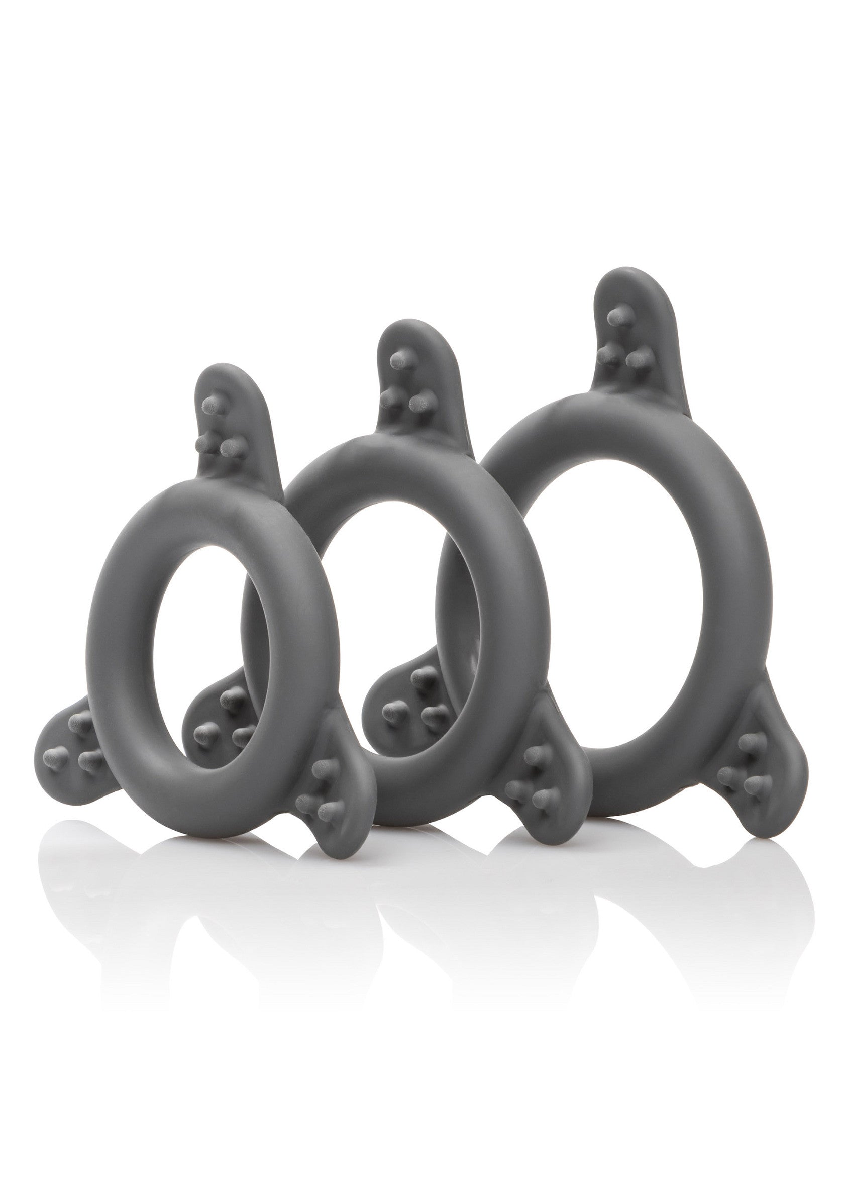 Performance masculine CalExotics Pro Series Silicone Ring Set