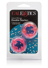 Performance masculine CalExotics Island Rings Double Stacker