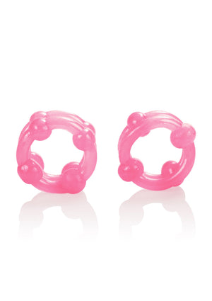 Performance masculine CalExotics Island Rings Double Stacker