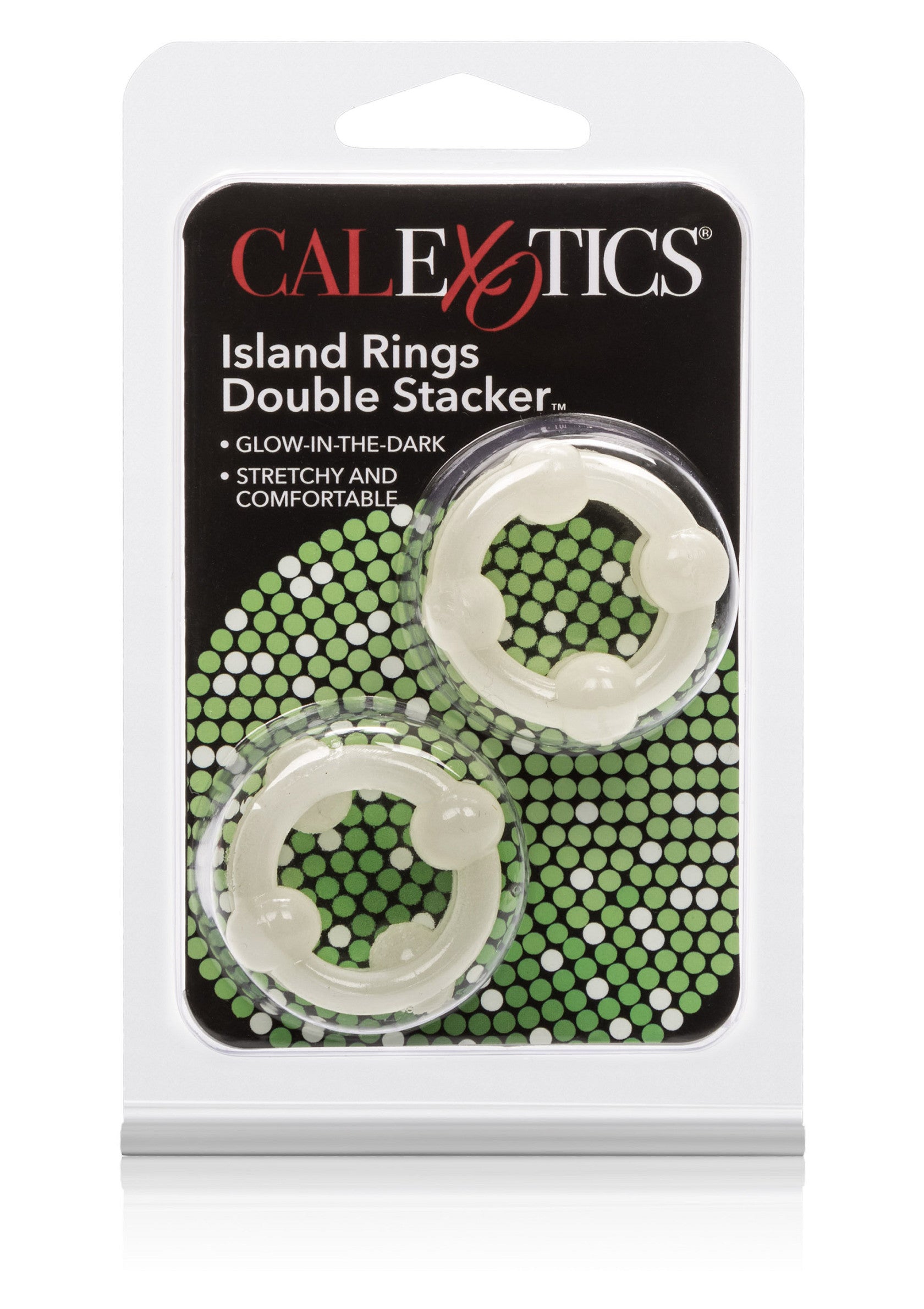 Performance masculine CalExotics Island Rings Double Stacker