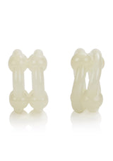 Performance masculine CalExotics Island Rings Double Stacker