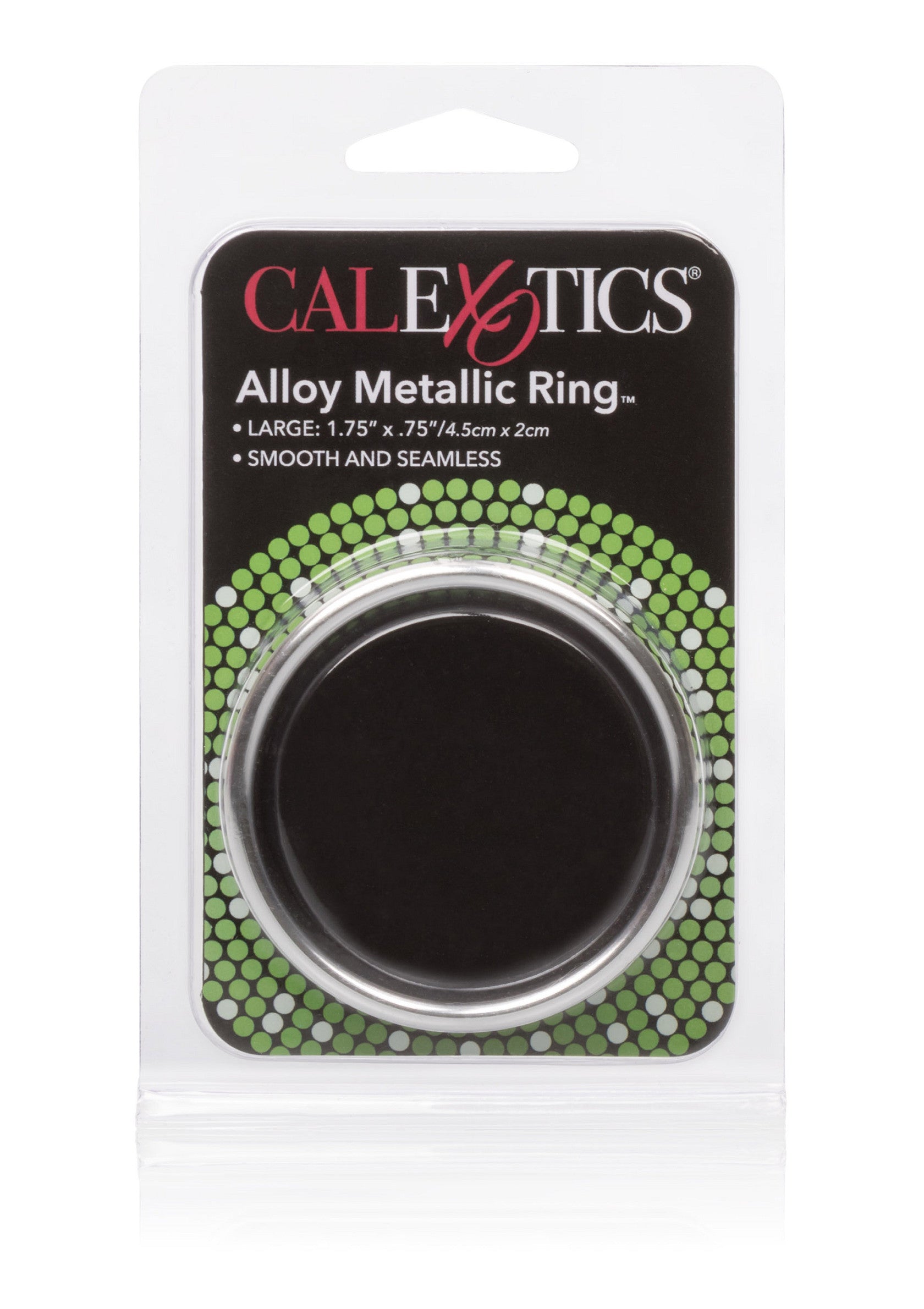 Performance masculine CalExotics Alloy Metallic Ring Large