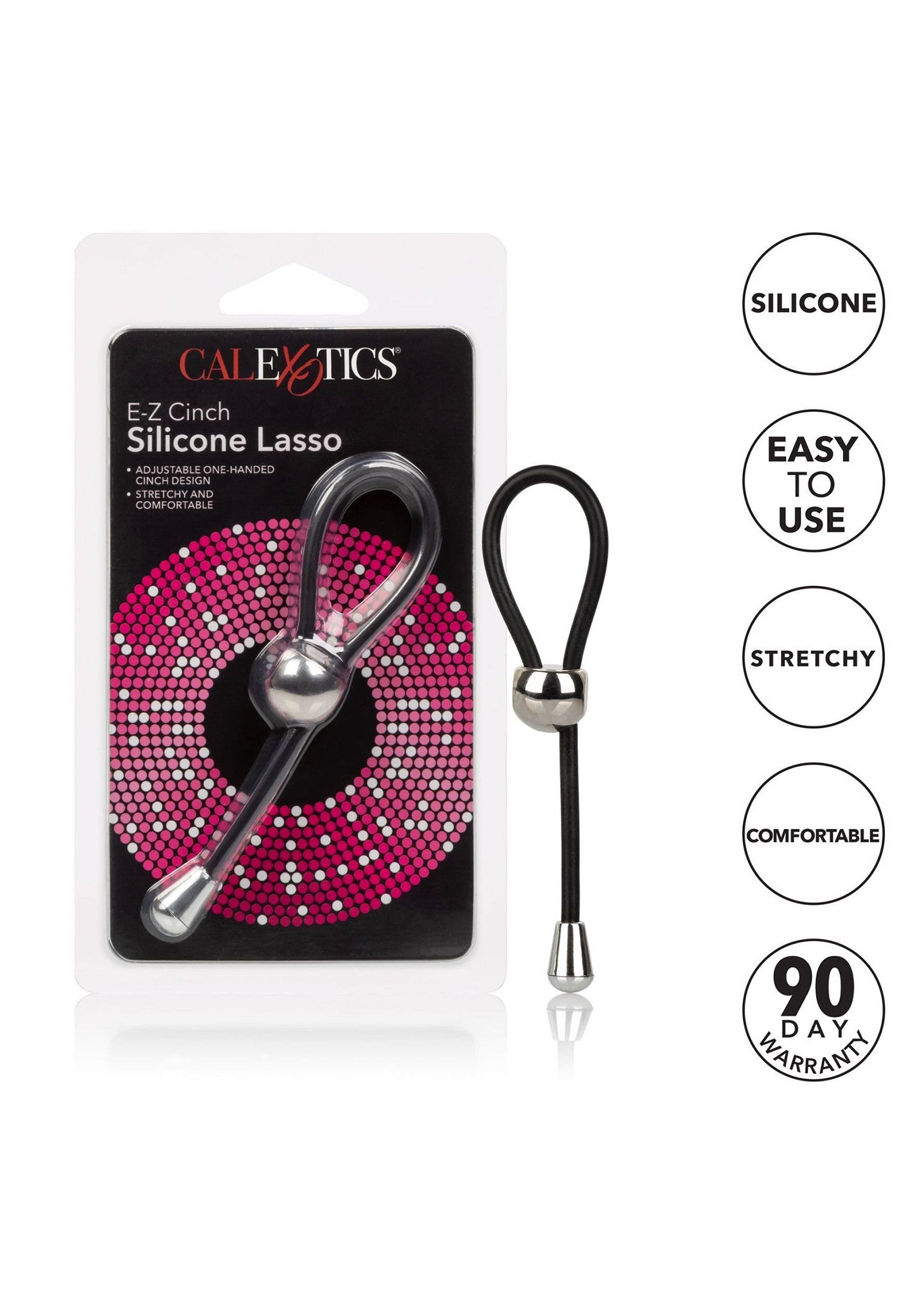 Performance masculine CalExotics E-Z Cinch Silicone Lasso
