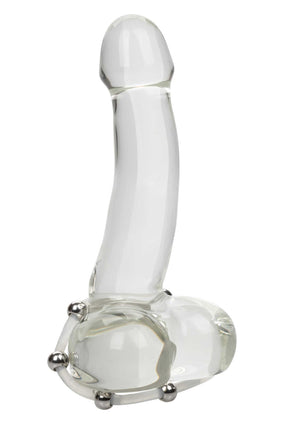 Performance masculine CalExotics Steel Beaded Silicone Ring XL
