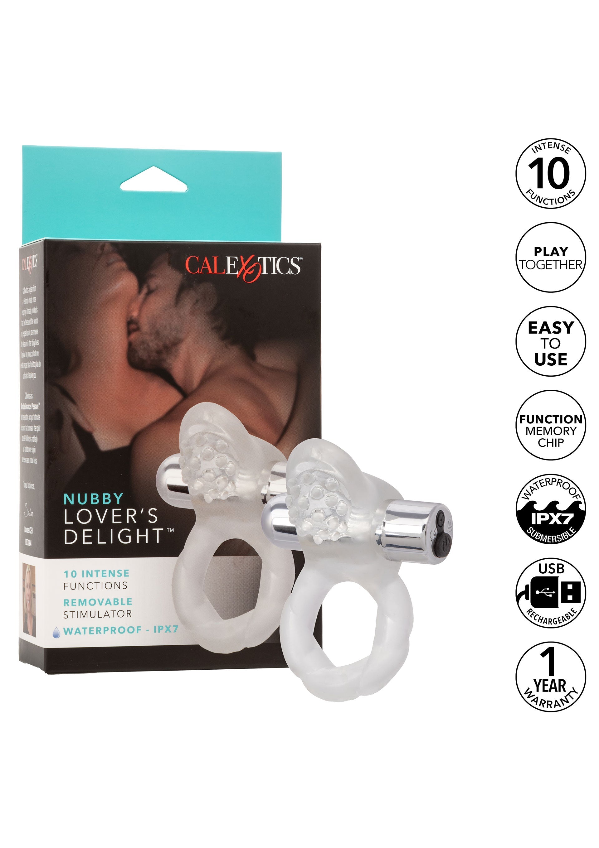 Performance masculine CalExotics Nubby Lovers Delight