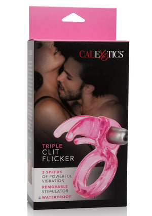 Performance masculine CalExotics Triple Clit Flicker