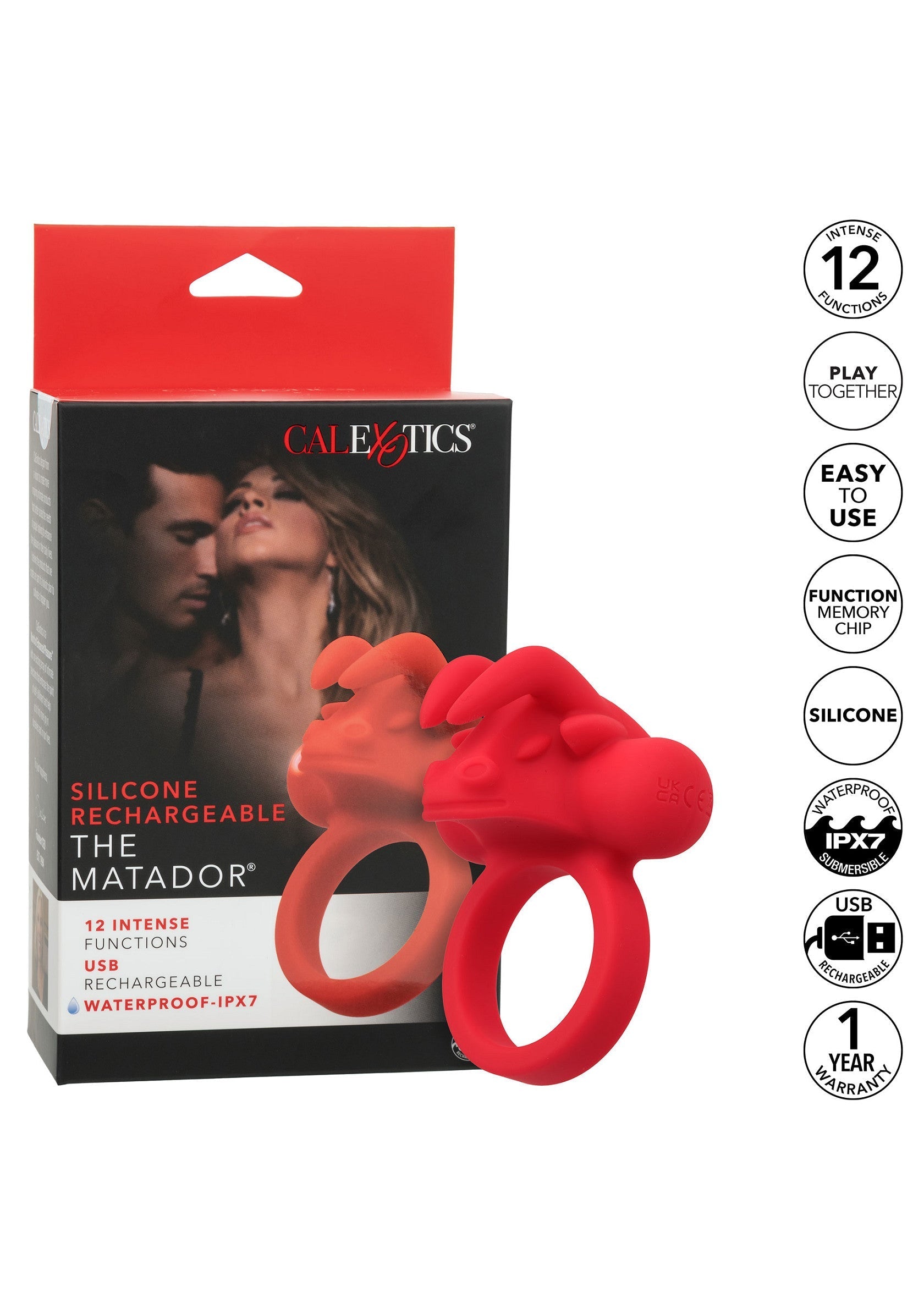 Performance masculine CalExotics Rechargeable The Matador