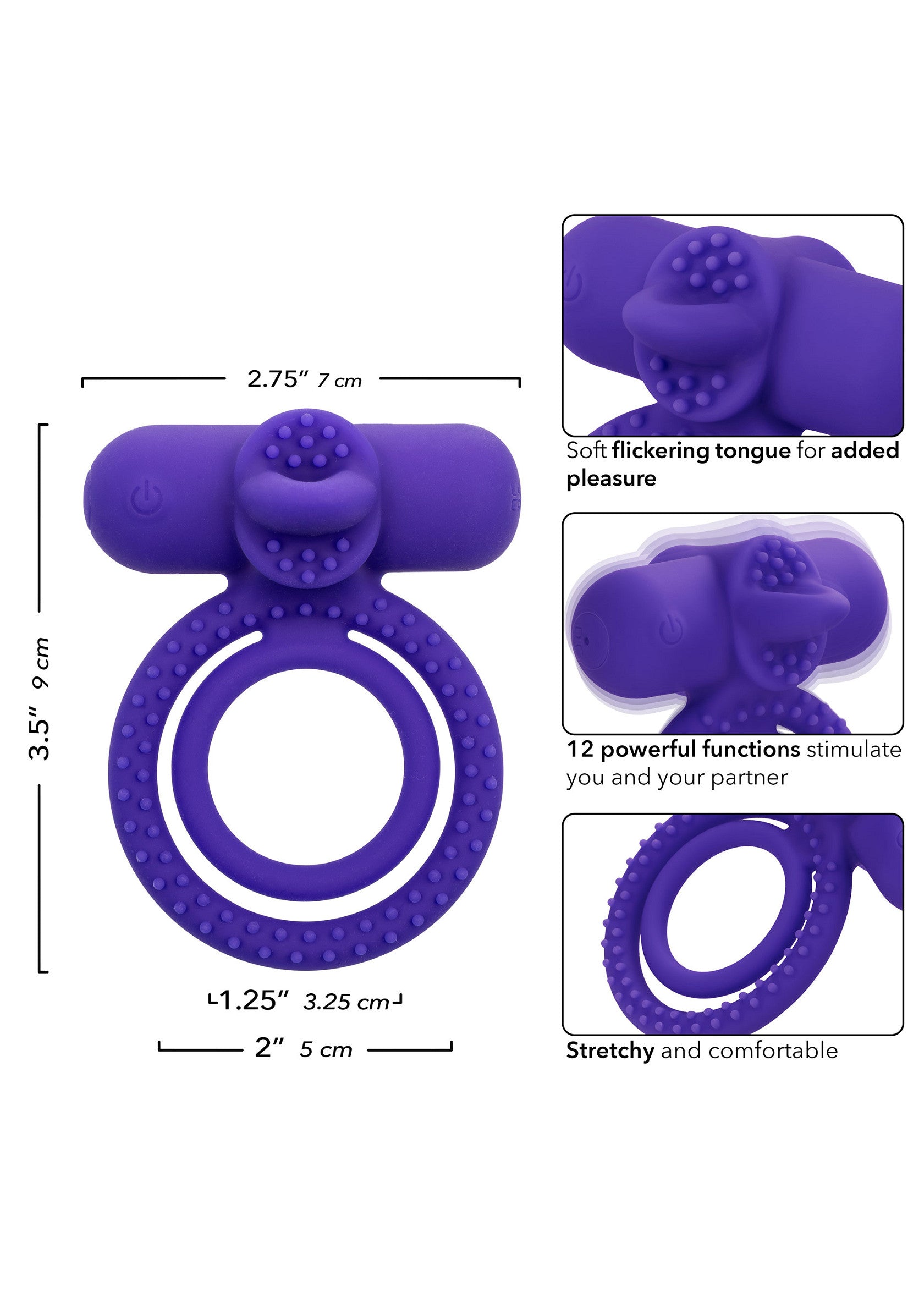 Performance masculine CalExotics Rechargeable Dual Climaxer