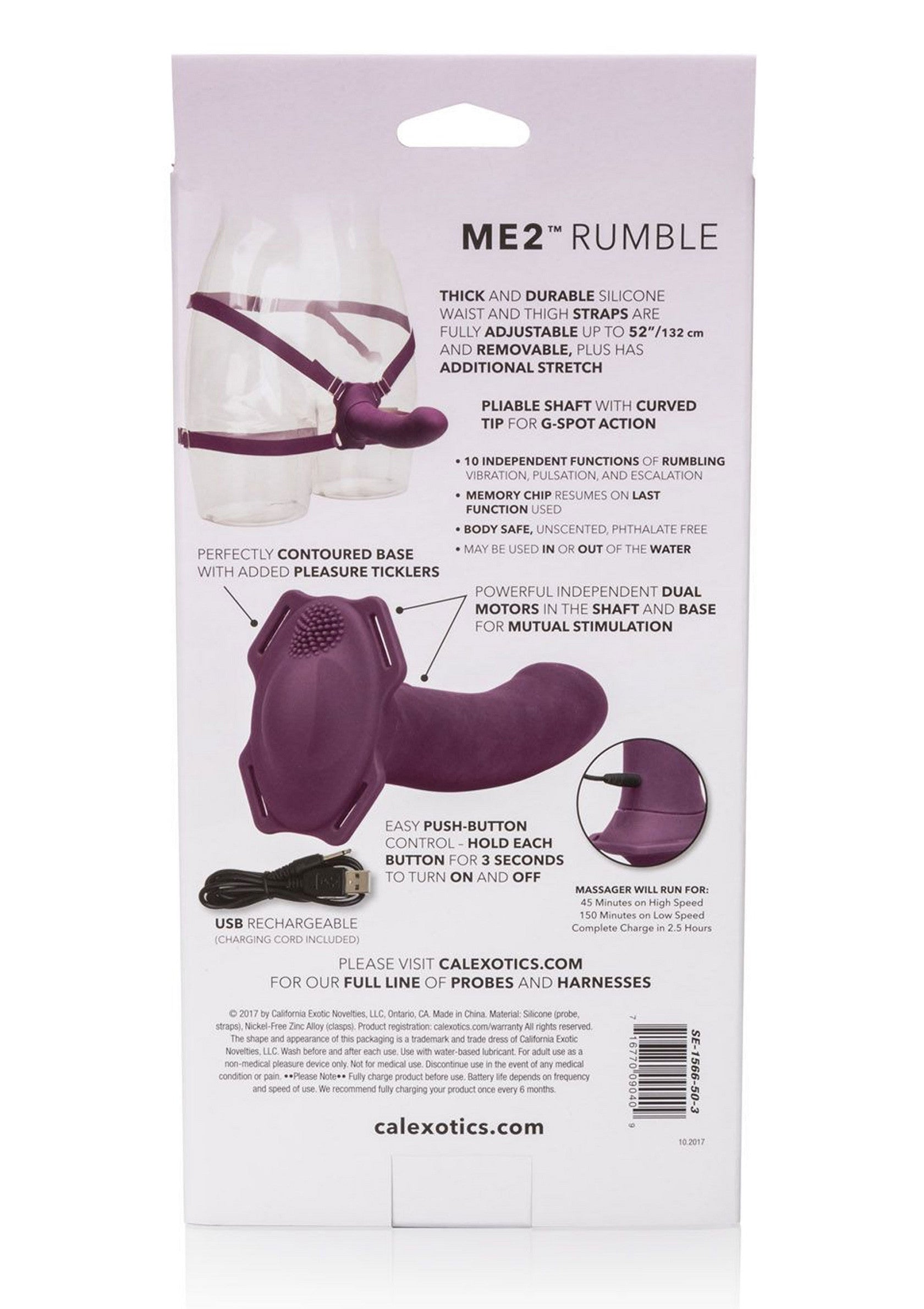 Gode-ceinture CalExotics Me2 Rumbler