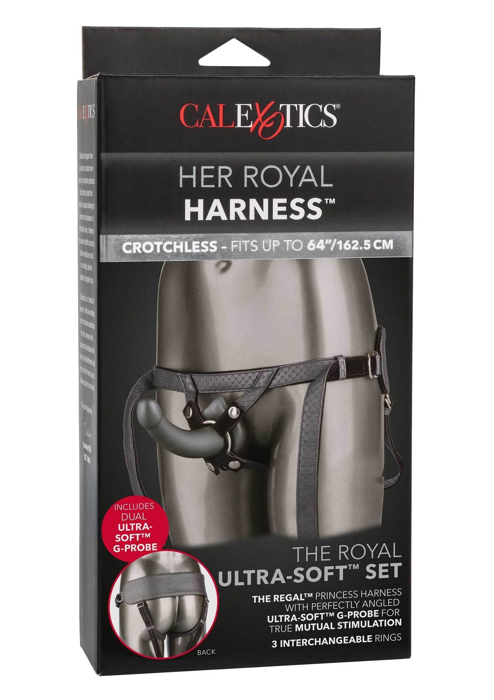 Gode-ceinture CalExotics The Royal Ultra-Soft Set