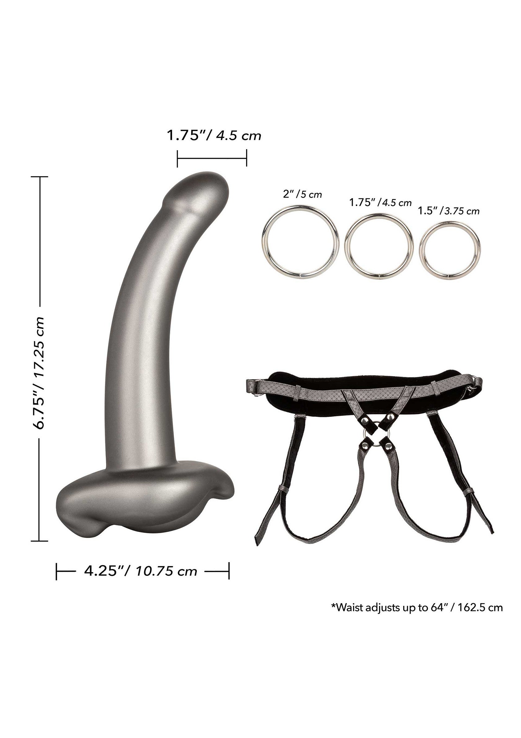 Gode-ceinture CalExotics The Royal Ultra-Soft Set