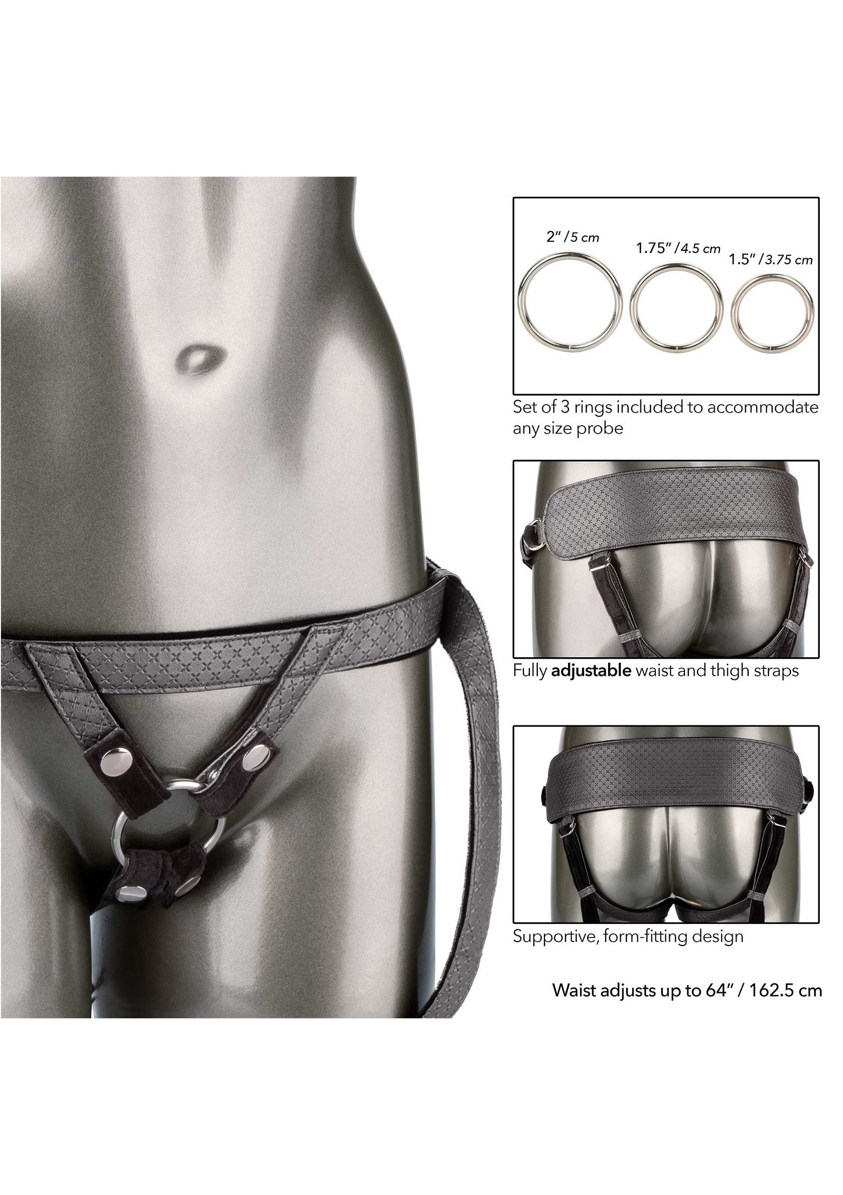 Gode-ceinture CalExotics The Royal Ultra-Soft Set