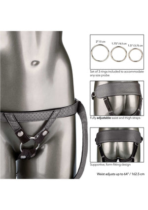 Gode-ceinture CalExotics The Royal Ultra-Soft Set