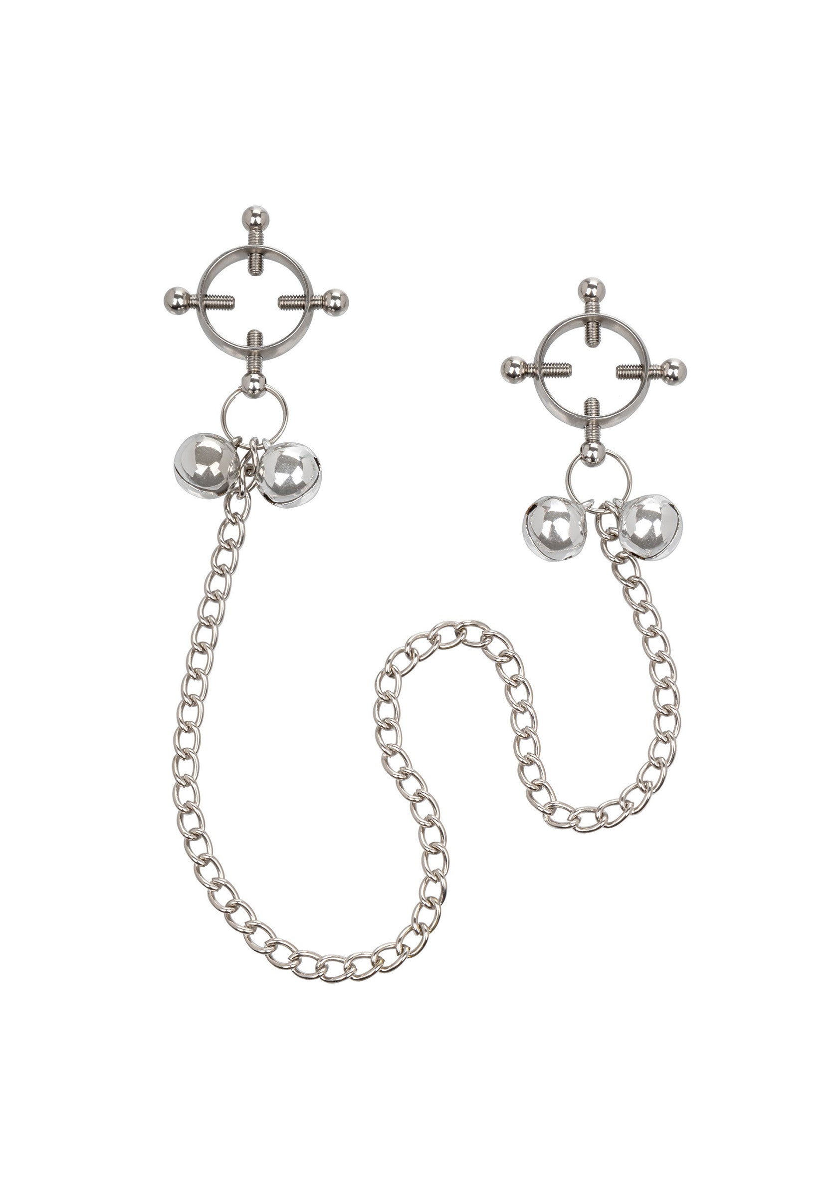 Accessoire BDSM CalExotics 4 Point Nipple Press With Bells