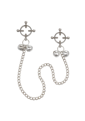 Accessoire BDSM CalExotics 4 Point Nipple Press With Bells