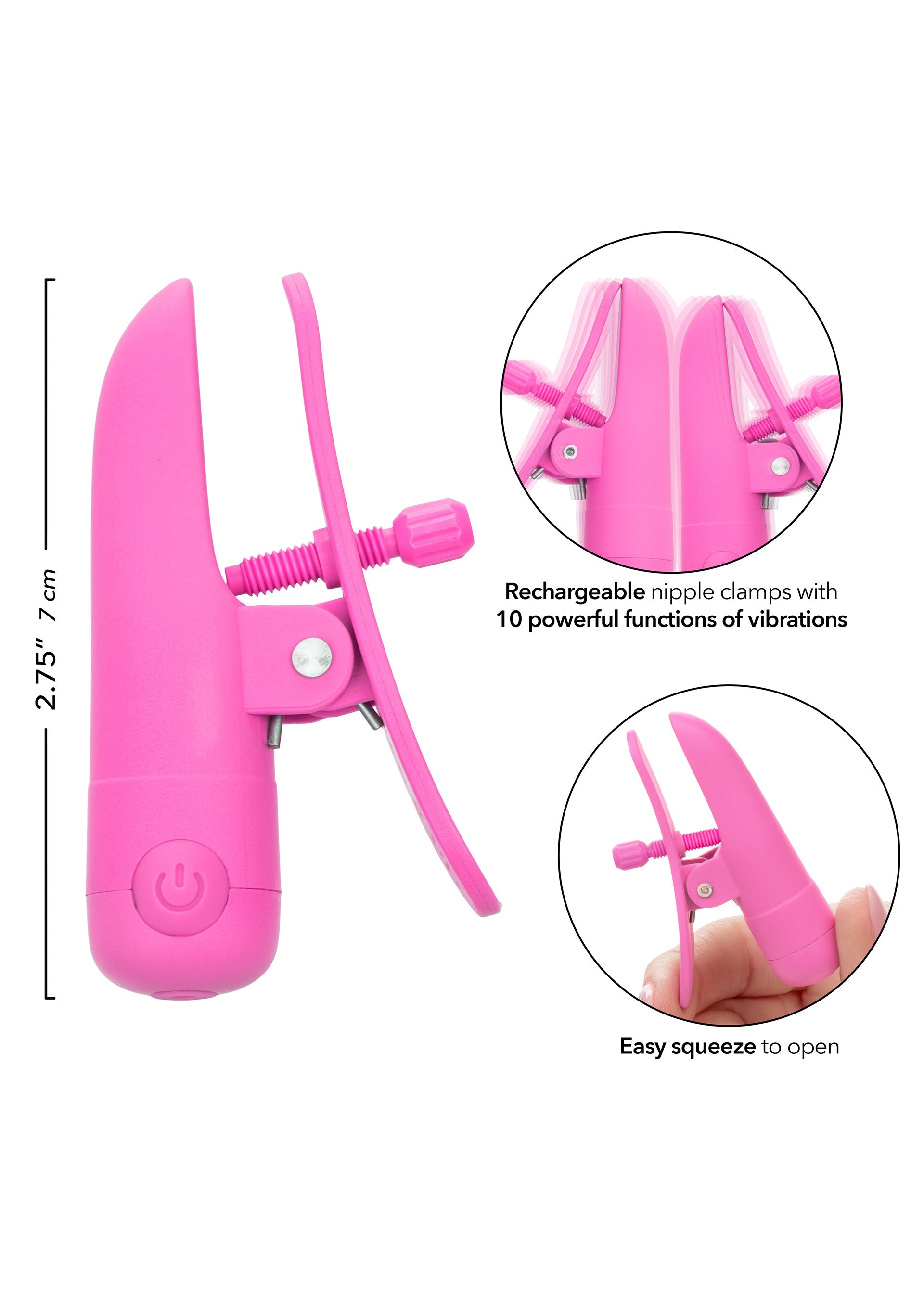 Accessoire BDSM CalExotics Nipplettes