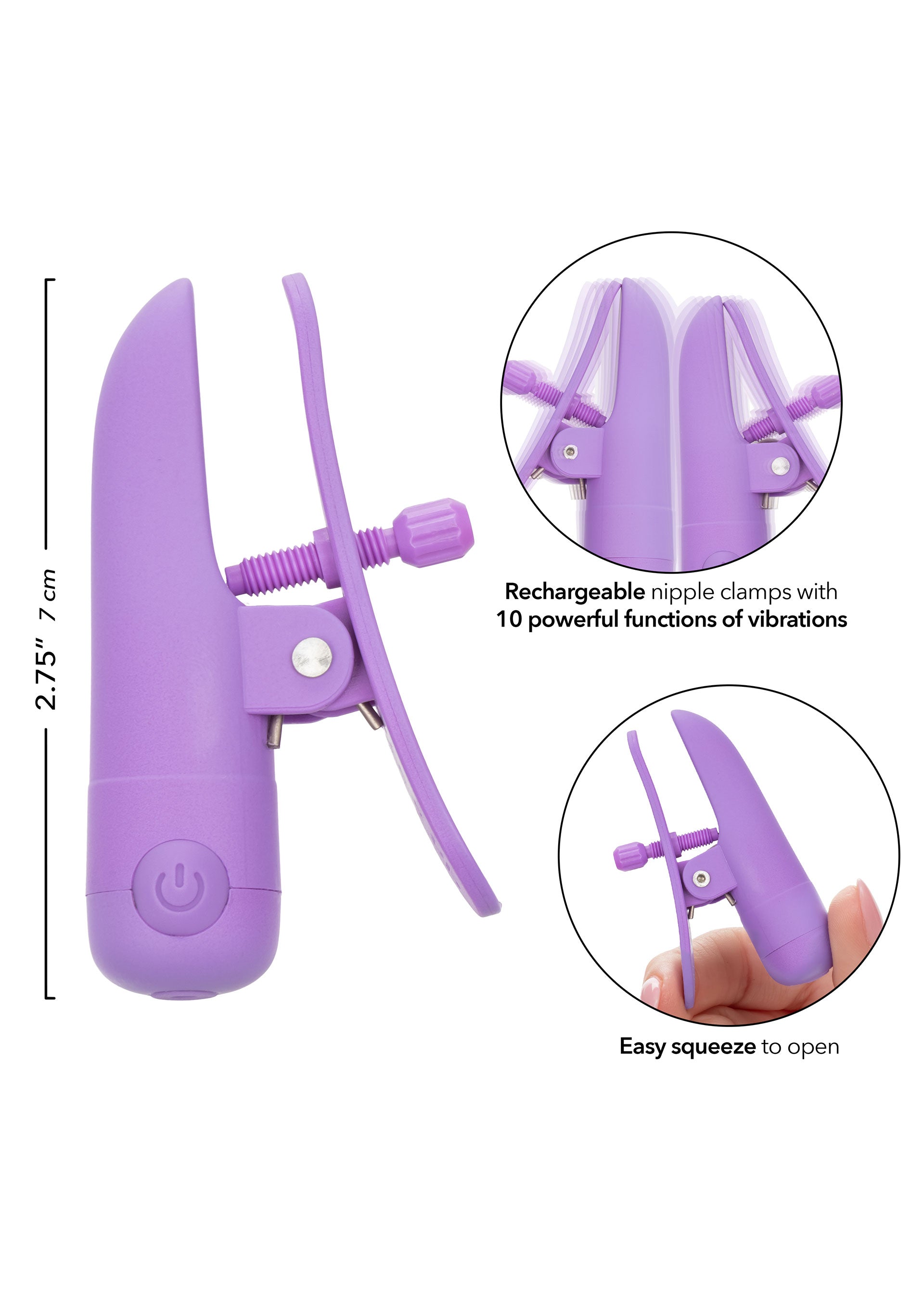 Accessoire BDSM CalExotics Nipplettes