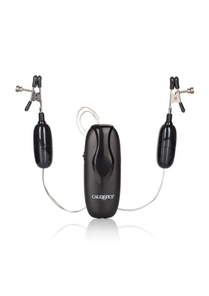 Accessoire BDSM CalExotics Vibrating Nipple Clamps