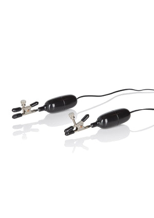 Accessoire BDSM CalExotics Vibrating Nipple Clamps