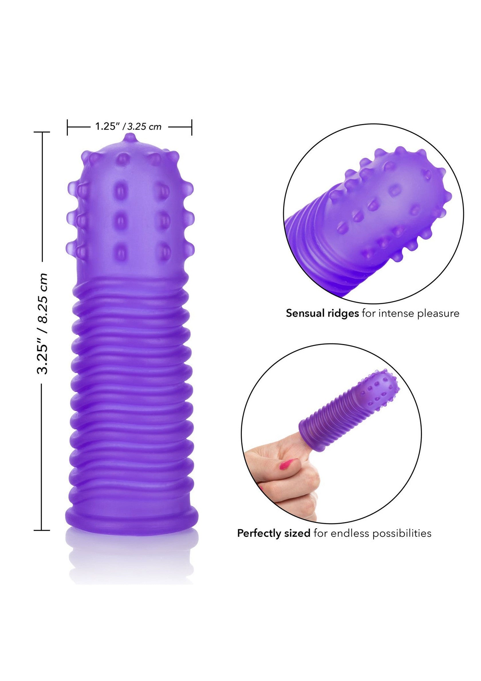 Stimulateur CalExotics Intimate Play Finger Tingler