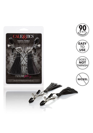 Accessoire BDSM CalExotics Playful Tassels Nipple Clamps