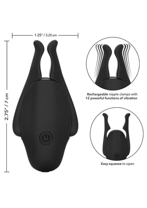 Accessoire BDSM CalExotics Rechargeable Nipplettes
