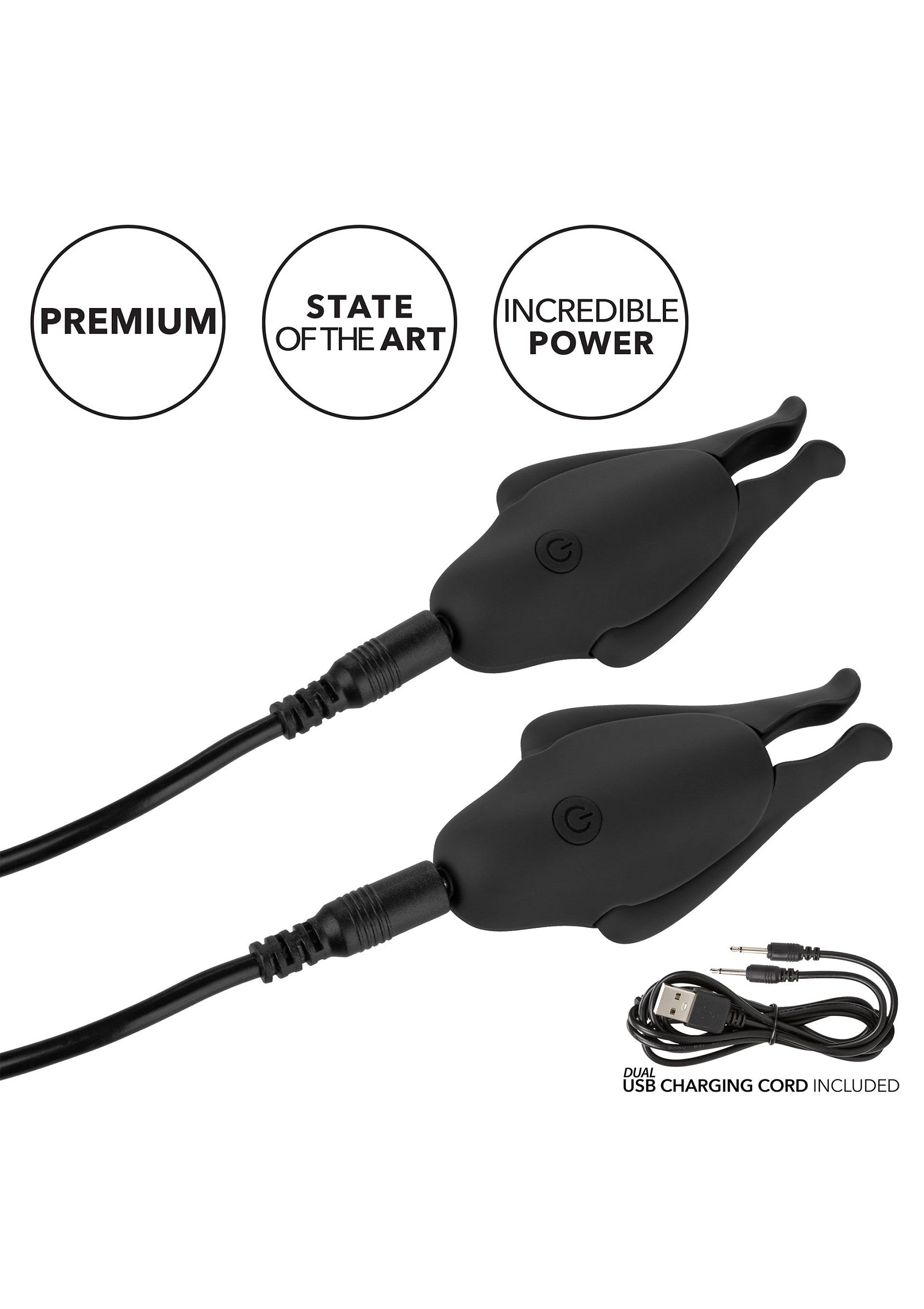 Accessoire BDSM CalExotics Rechargeable Nipplettes