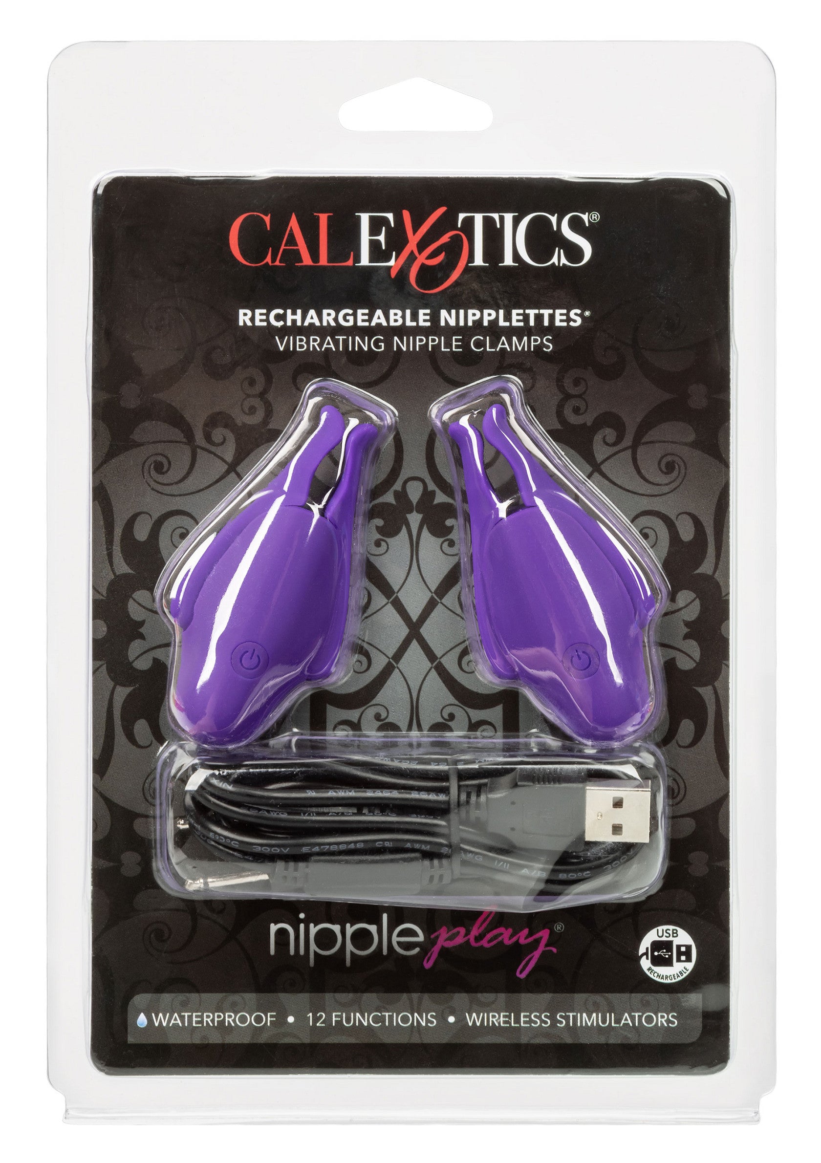Accessoire BDSM CalExotics Rechargeable Nipplettes