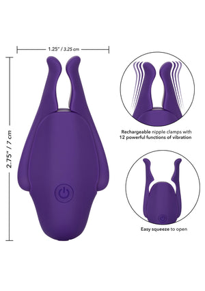 Accessoire BDSM CalExotics Rechargeable Nipplettes