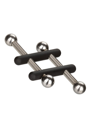 Accessoire BDSM CalExotics Crossbar Nipple Vices
