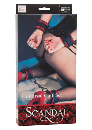 Accessoire BDSM CalExotics Scandal Universal Cuff Set
