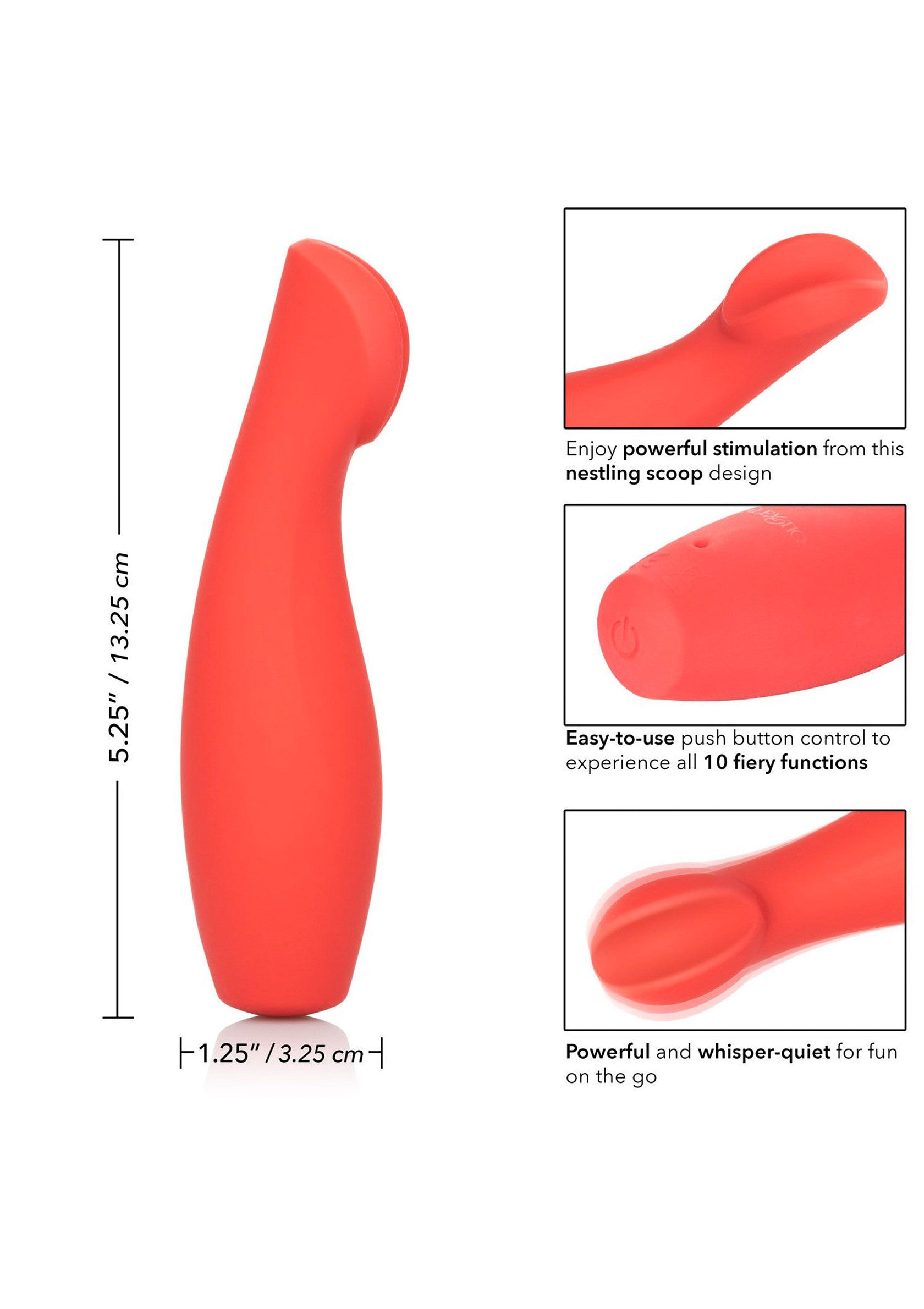 Stimulateur CalExotics Red Hot Ignite