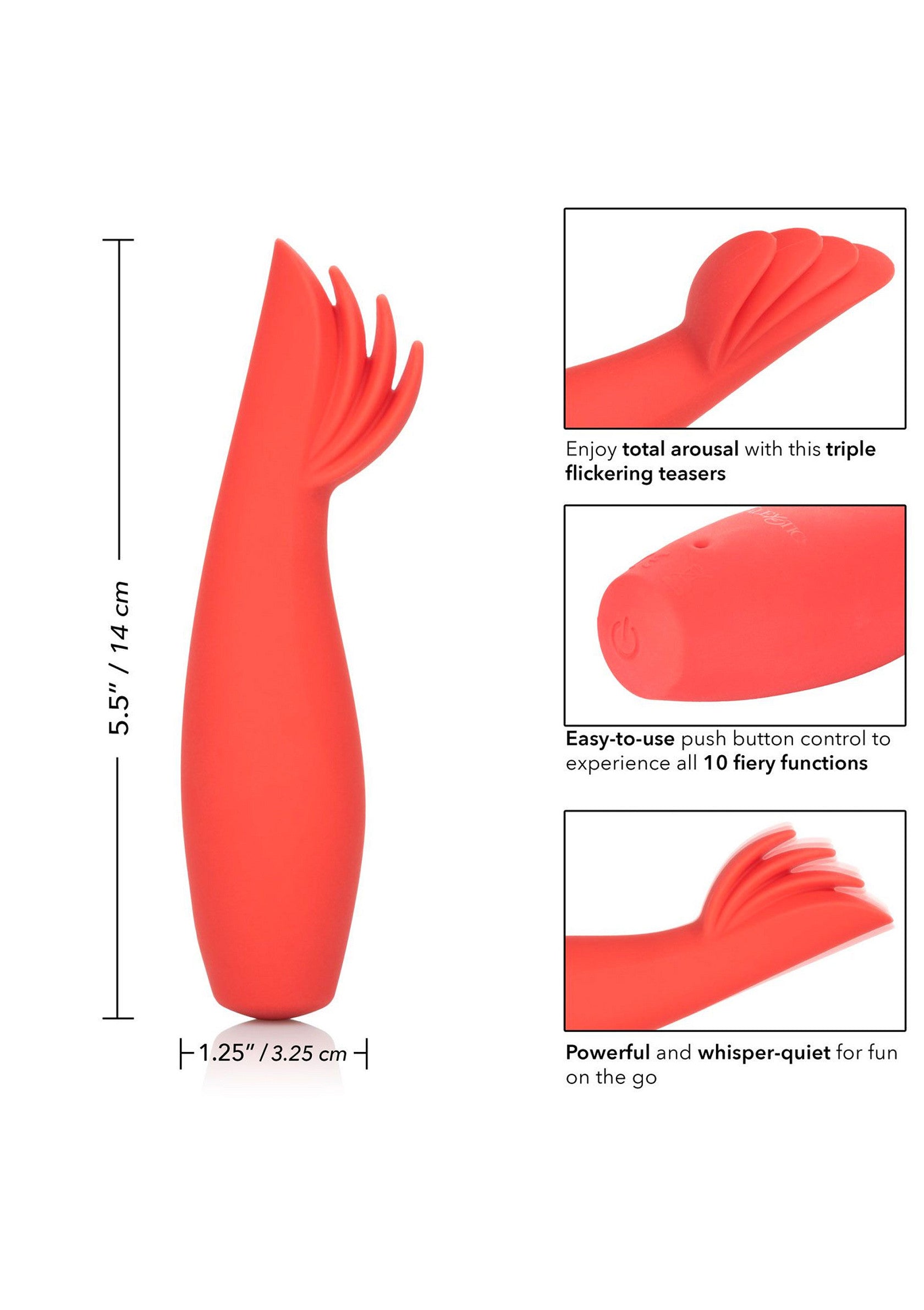 Stimulateur CalExotics Red Hot Blaze