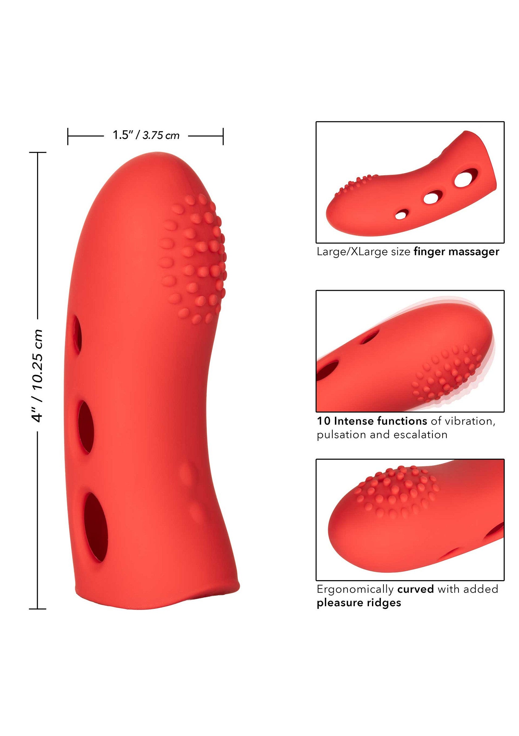 Stimulateur CalExotics Silicone Marvelous Arouser