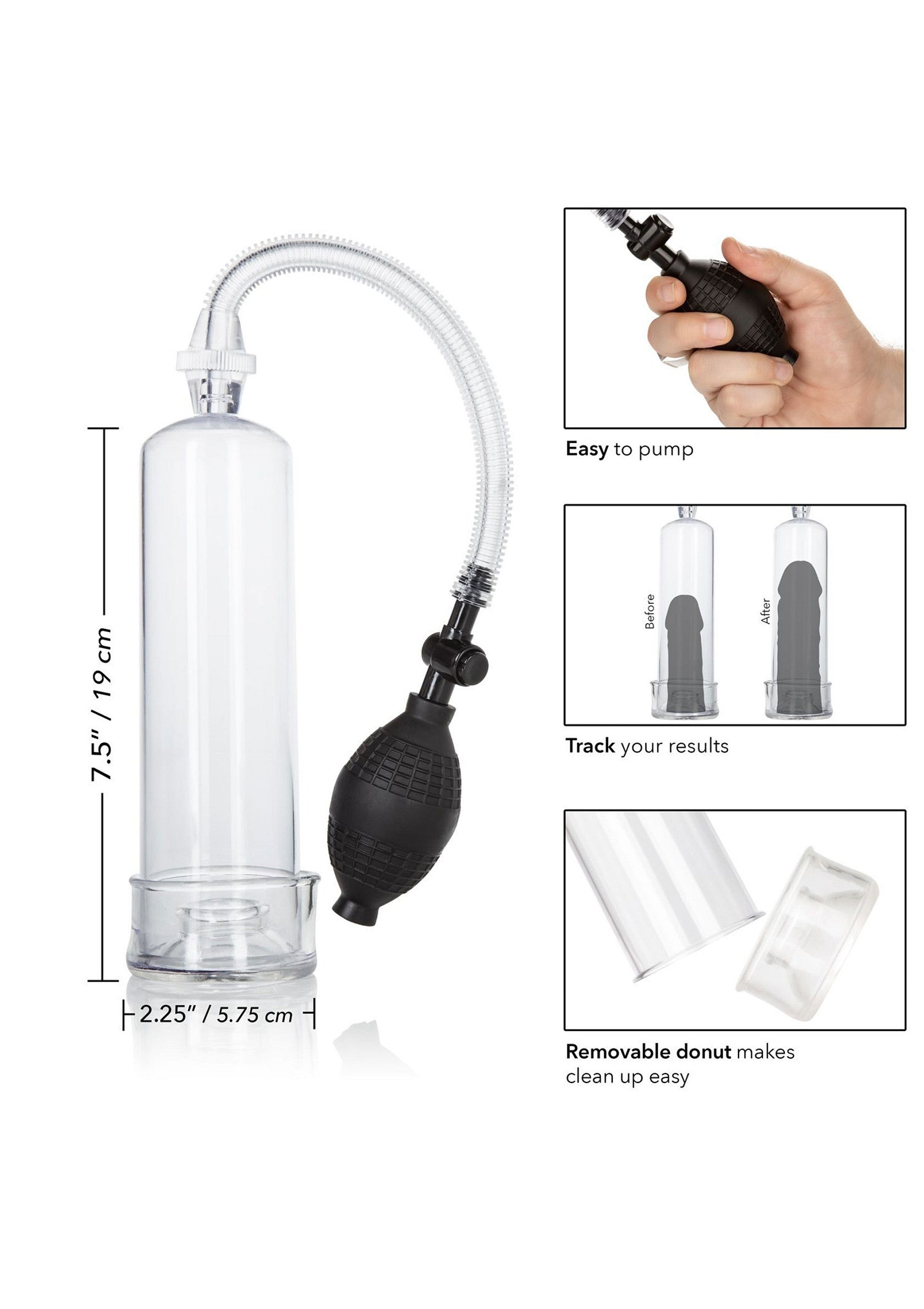 Performance masculine CalExotics Erection Pump