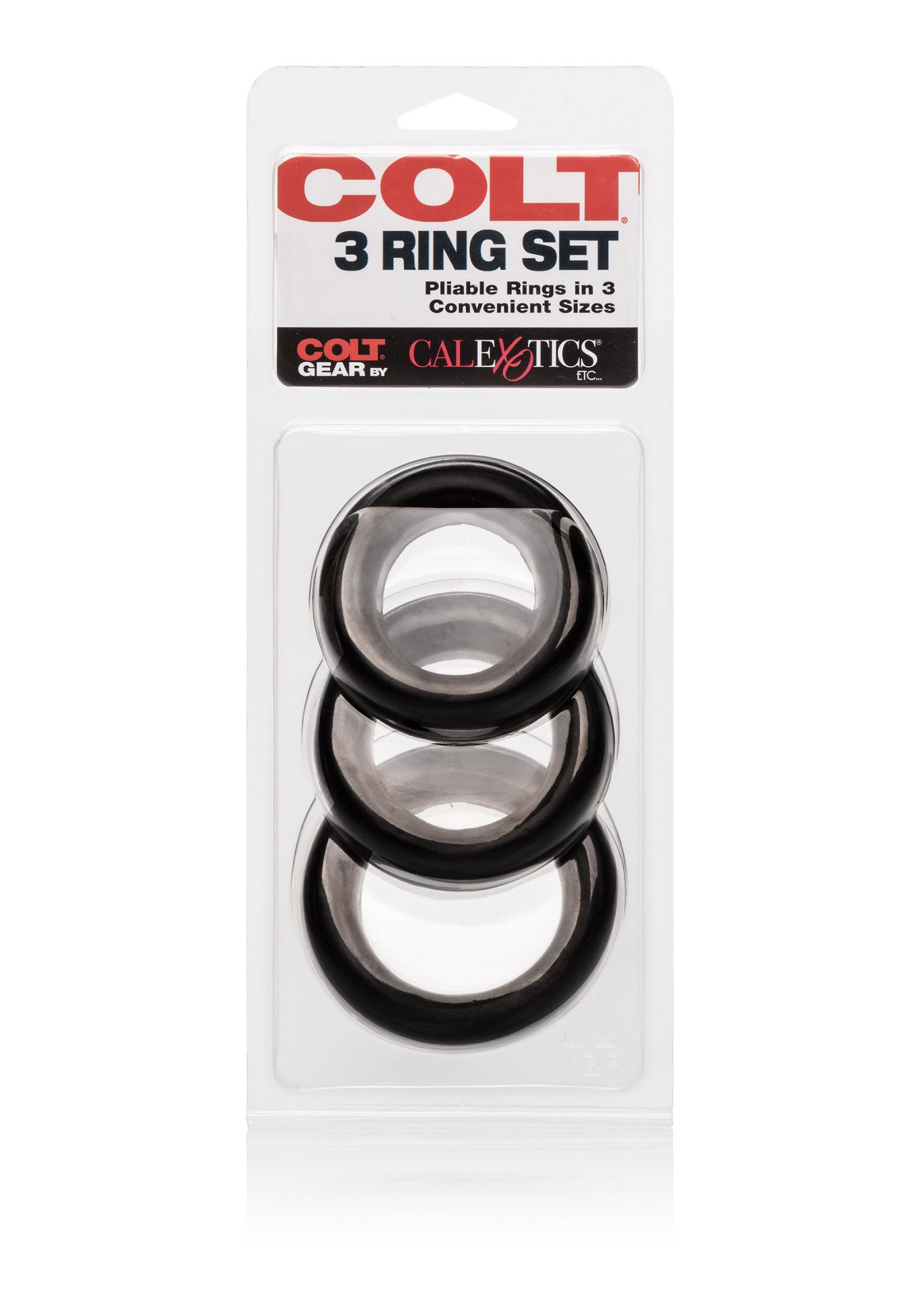 Performance masculine CalExotics COLT 3 Ring Set