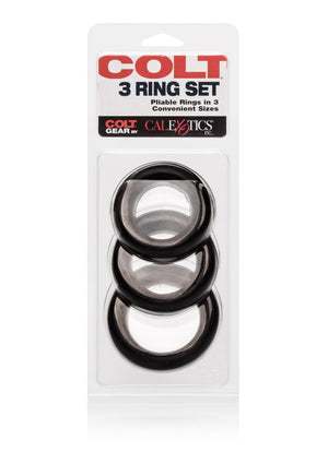 Performance masculine CalExotics COLT 3 Ring Set