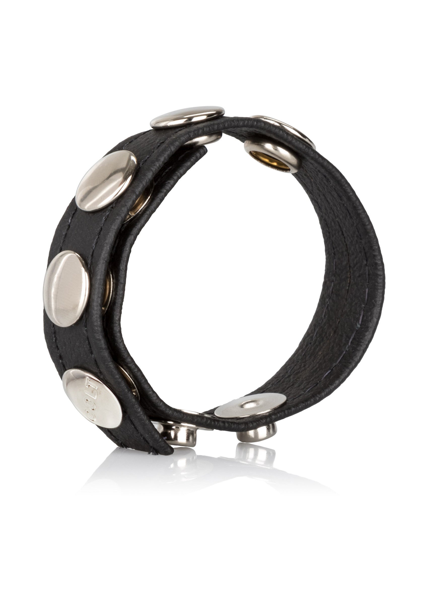 Performance masculine CalExotics COLT Leather C/B Strap 5-snap